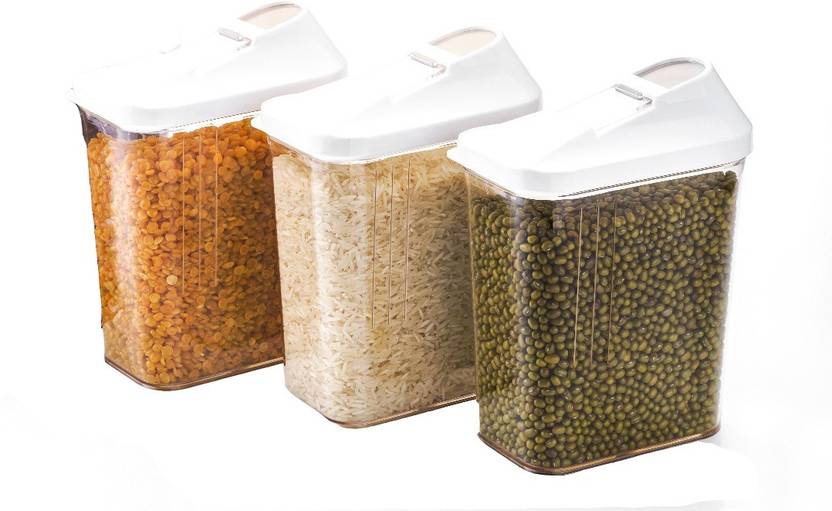 Sarangware Cereal Dispenser Easy Flow Air Tight Storage Box Jar