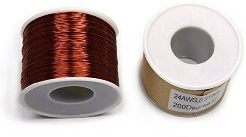 Cms Magnetics 24 Gauge Enameled Magnet Wire One Pound One