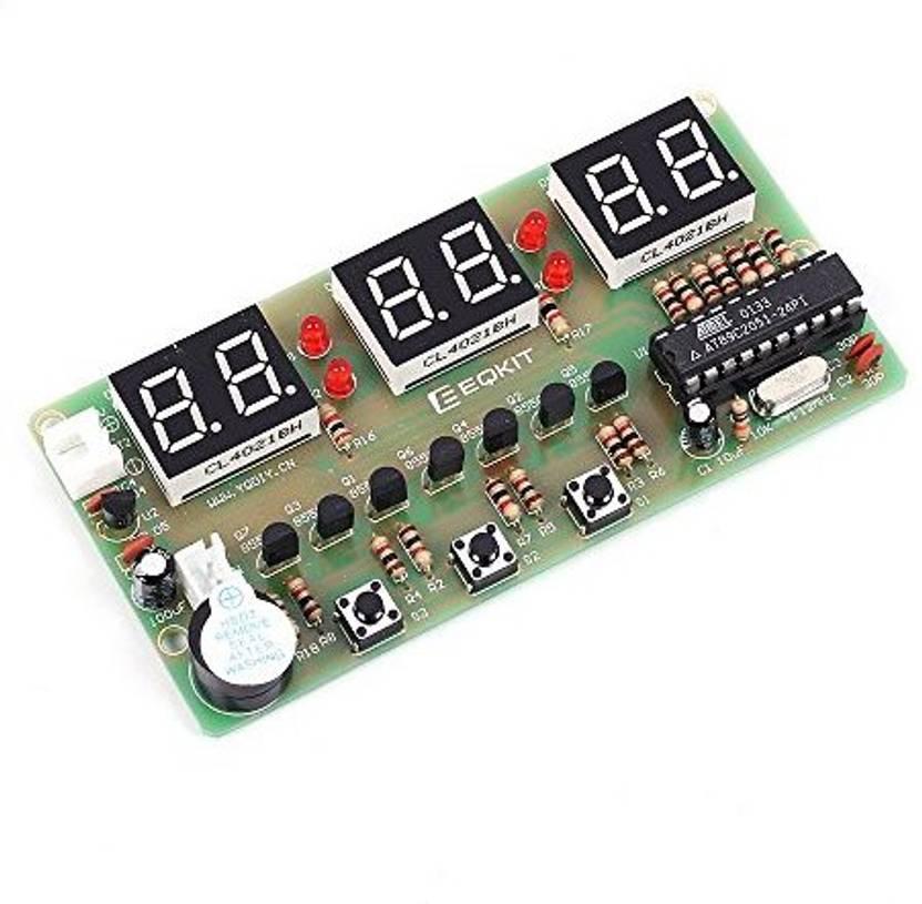 Generic Icstation 6 Digit Electronic Digital Alarm Clock