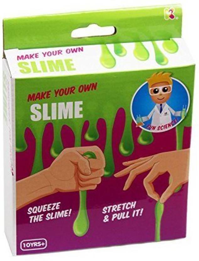Blue Frog Toys Make Your Own Slime Kit Fun Science Toy For Kids Blue Frog Toys Make Your Own Slime Kit Fun Science Toy For Kids Multicolor