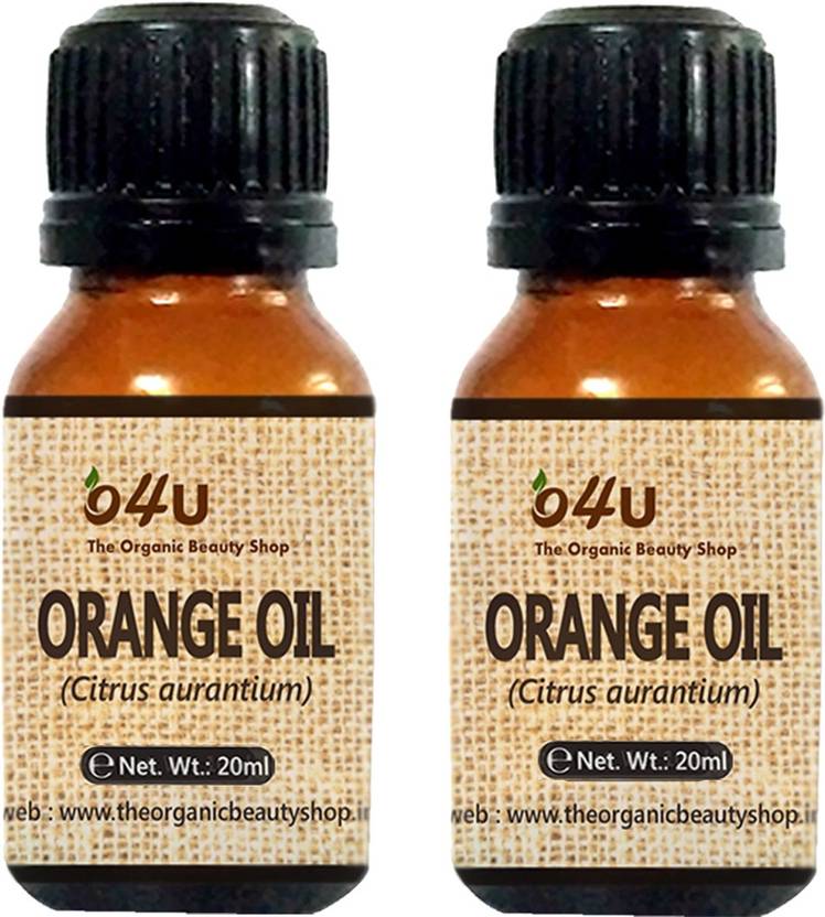 O4u Orange Essential Oil Set Of 2 20 Ml Each 100 Pure And
