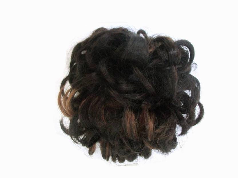 Wigowig Messy With Golden Highlight Natural Human Like Feel Hair