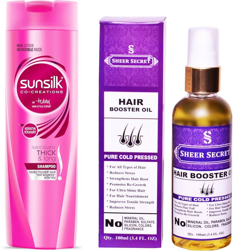 Sunsilk 180 Ml Lusciously Thick And Long Shampoo With Sheer Secret