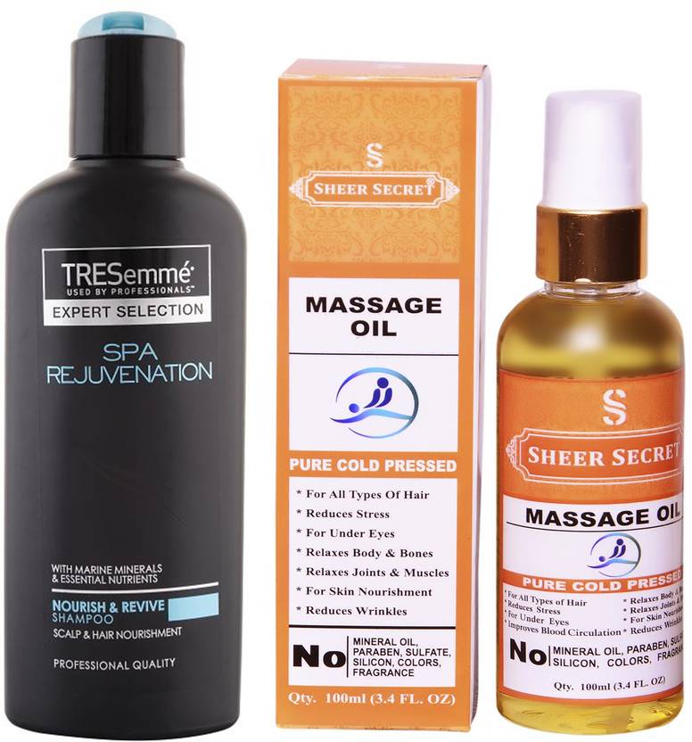 Tresemme 200 Ml Spa Rejuvenation Shampoo With Sheer Secret Cold