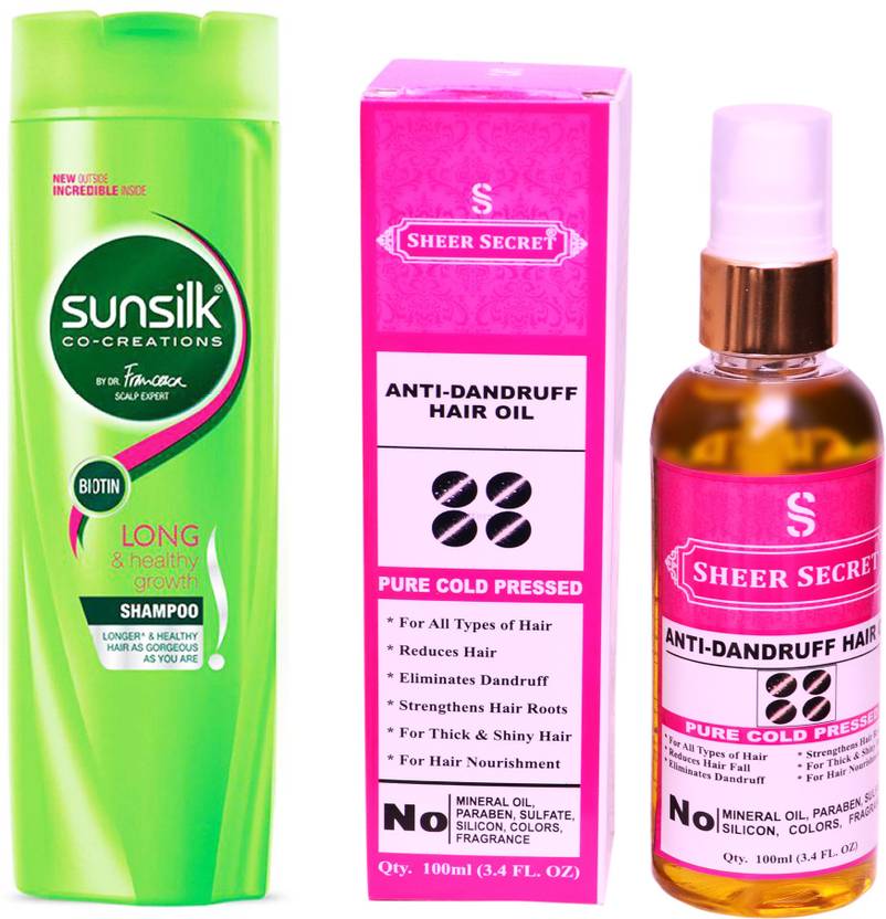 Sunsilk 180 Ml Long And Healthy Growth Shampoo With Sheer Secret