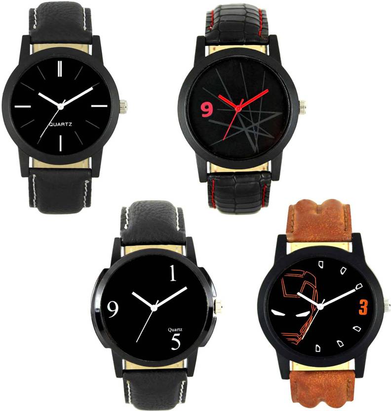 Frix Fx Lm 3 7 11 12 Combo Of 4 Watch For Men Buy Frix