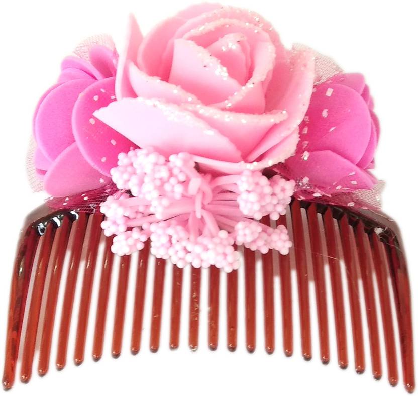 Advance Hotline Unique Indian Craft Hair Combpin Multicolor Foam