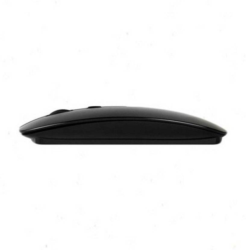 Lionix Stylish Slim 2.4 GHz Optical Wireless Mouse Mice with USB Receiver for Macbook Computer PC Laptop Wireless Optical Mouse (USB, Black) Wireless ...