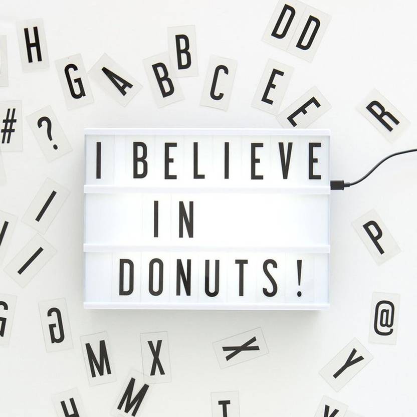 House Of Quirk Cinema Light Box With 96 Letters And Symbols Diy House Of Quirk Cinema Light Box With 96 Letters And Symbols Diy Cinematic Led Free Combination A4 Size 96pcs Signs 1 Table Lamp 19