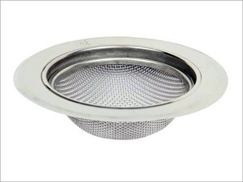 Pooja Trendz 2 Pcs Big Size Kitchen Sink Ss Metal Mesh Strainer Pooja Trendz 2 Pcs Big Size Kitchen Sink Ss Metal Mesh Strainer Stopper Trap 3 Solid Filter Cartridge 0 5 Pack Of 1