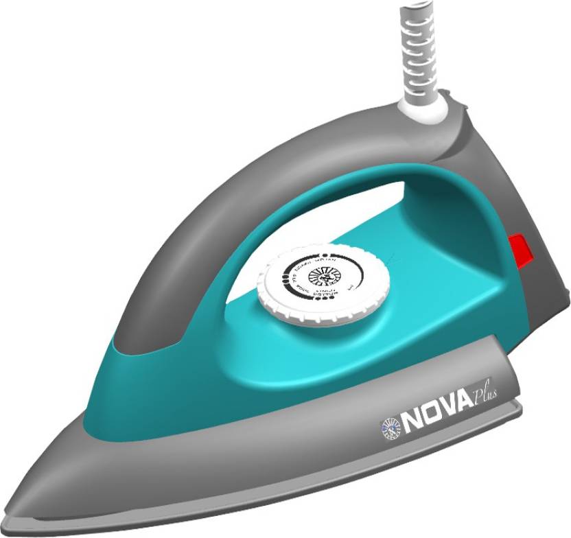 For 349/-(61% Off) Nova Plus 1100 w Amaze NI 10 Dry Iron (Grey & Turquoise) at Flipkart