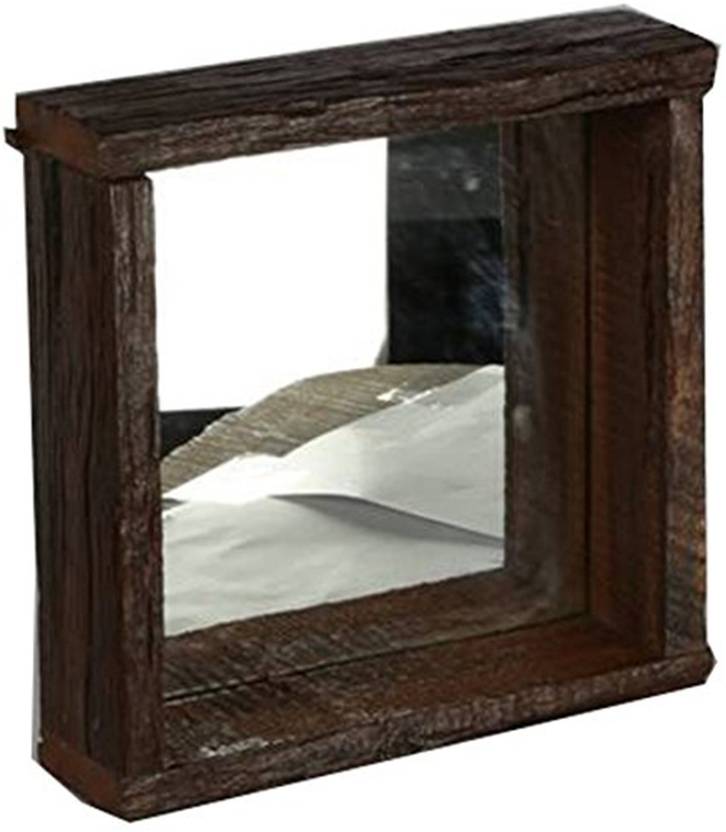 Art Effects Mirror Wall Hanging Re Cycle Wood Frame Wall Hanging Re Cycle Wood Mirror Frame