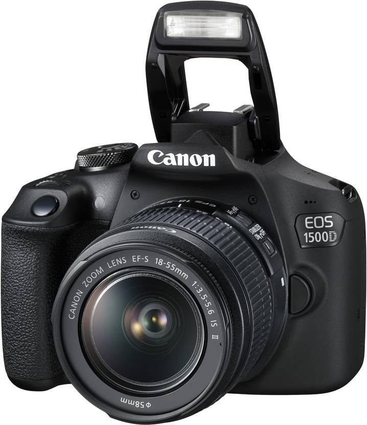 Canon EOS 1500D DSLR Camera Dual kit with EF-S 18-55 IS II + 55-250 IS II lens (16 GB Memory Card & Carry Case )