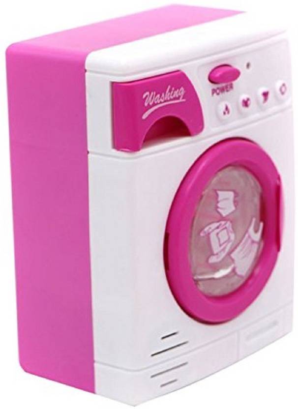 Krypton Mini Washing Machine Pretend Play Light & Sound Toy Mini