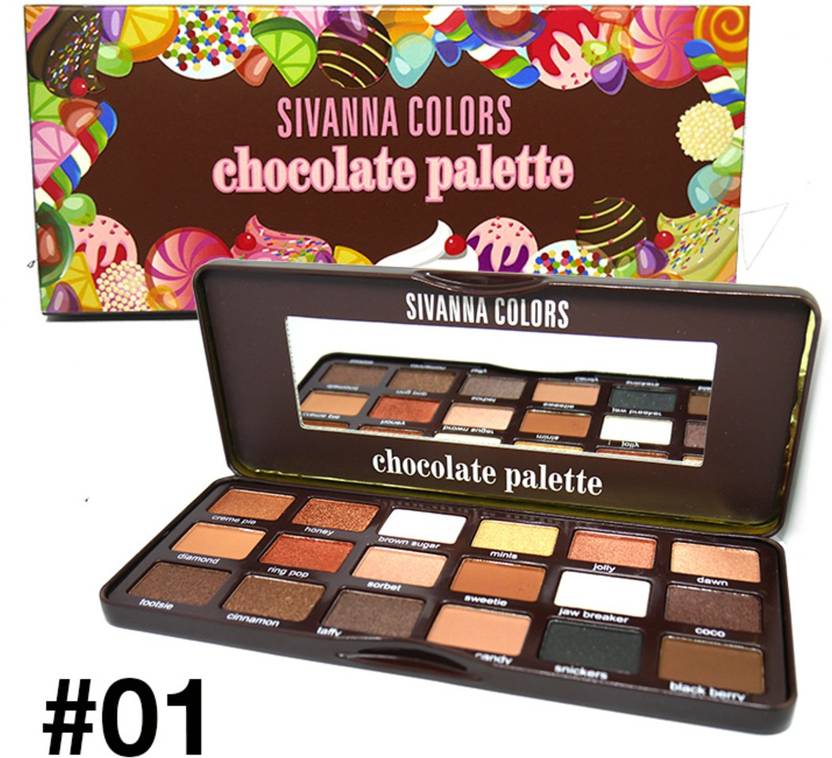 Sivanna Colors Chocolate Palette 10 G Price In India Buy Sivanna