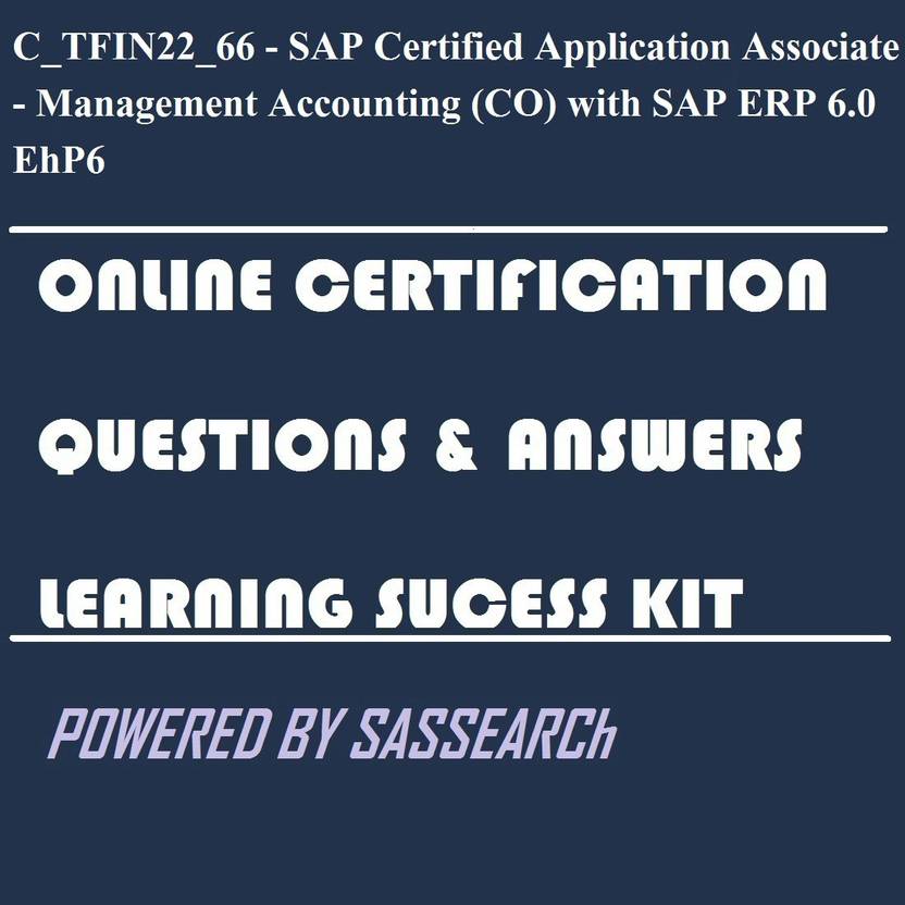 Sapsmart C Tfin22 66 Sap Certified Application Associate