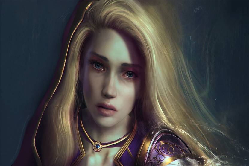 Fantasy Poster For Wall Jaina Proudmoore World Of Warcraft