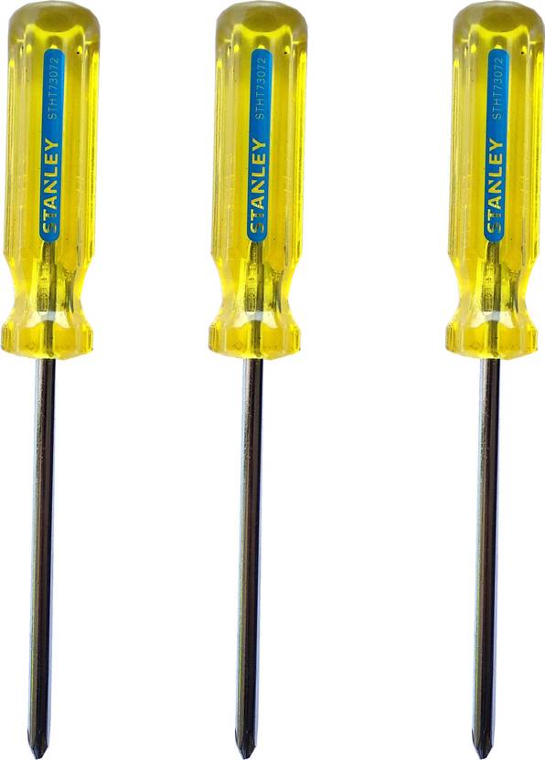 STANLEY 73072 phillips head screwdriver with tip pack of 3