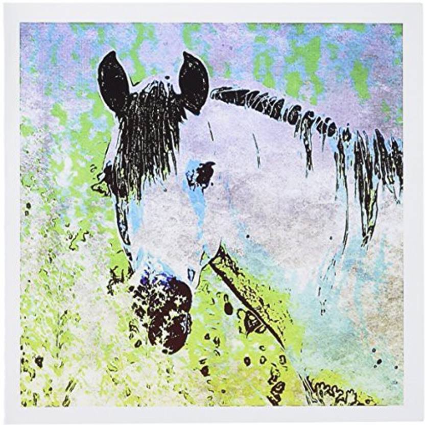 3drose Pastel Horse Digital Art By Angelandspot Greeting