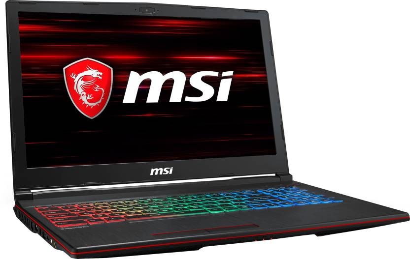 MSI GP Core i7 8th Gen - (16 GB/1 TB HDD/256 GB SSD/Windows 10 Home/6 GB Graphics) GP63 Leopard 8RE -442IN Gaming Laptop