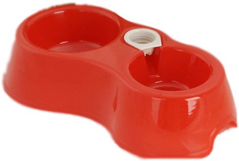 Sri Plastic Non Slip Pets Food Water Bowl Feeder With Automatic