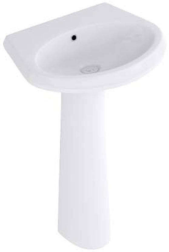 Hindware Pedestal Basin ARIEL 10100SW Pedestal Basin Price in India Buy Hindware Pedestal