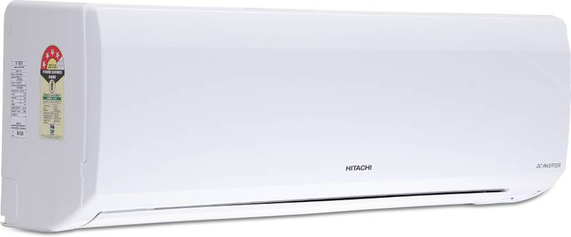 Hitachi 1 Ton 4 Star BEE Rating 2018 Inverter AC  - White