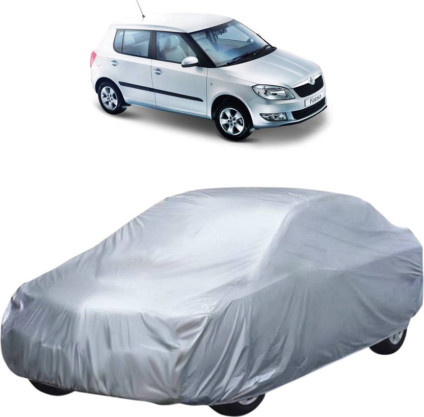Adroitz Car Cover For Skoda Fabia Without Mirror Pockets Price In