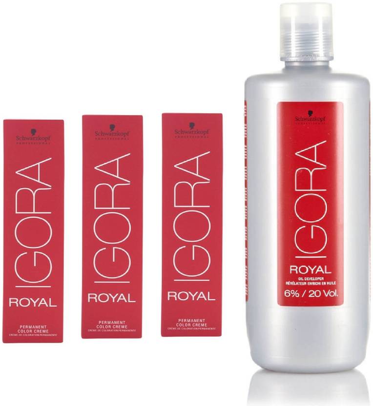 Schwarzkopf Igora Royal Permanent color crème 56 Light Brown Chocolate