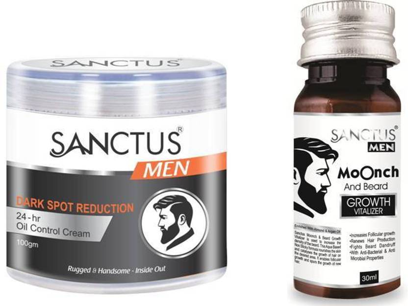 Sanctus Dark Spot Reduction 24 Hr Oil Control Cream For Men