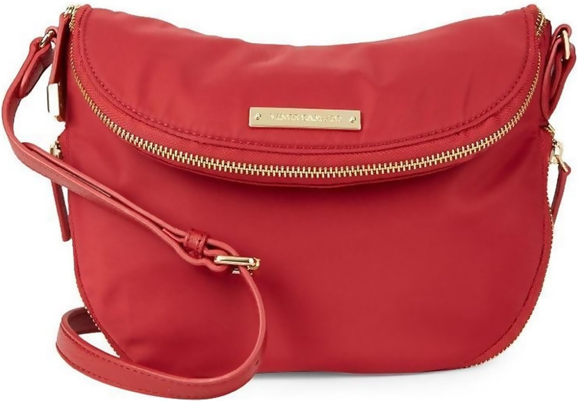 Calvin klein red bag clearance