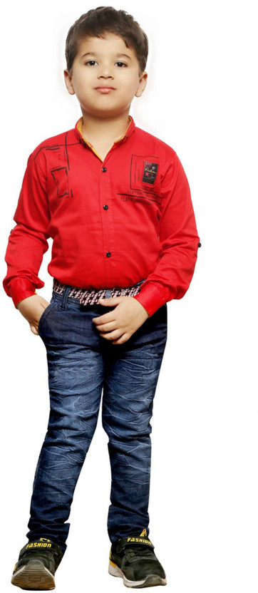 AD \u0026 AV Boys Party(Festive) Shirt Jeans 
