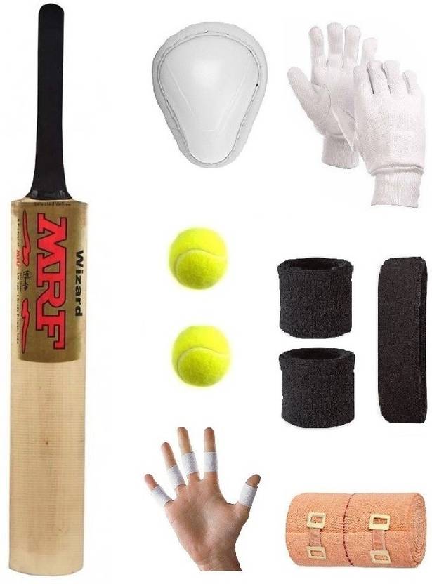 AkshMall MRF Gold Sticker Poplar/Popular Willow Cricket Bat (For Tennis