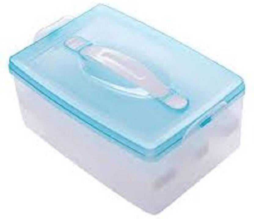 Magnusdeal Egg Holder- Double Layer Refrigerator Food 24 Eggs Airtight Storage container plastic Box Kitchen Egg ...
