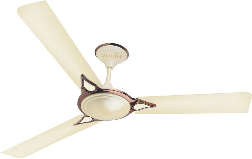 Zodin Aviator Copper Ivory 3 Blade Ceiling Fan Price In