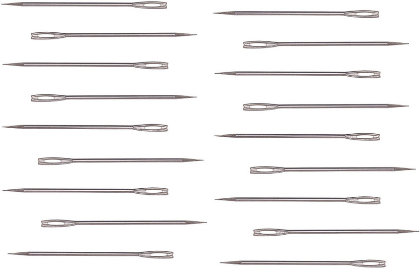 The Design Cart Multicolour Designer Aari Embroidery Needles for Beading and Embroidery Work Purpose Pack of 5 Needles