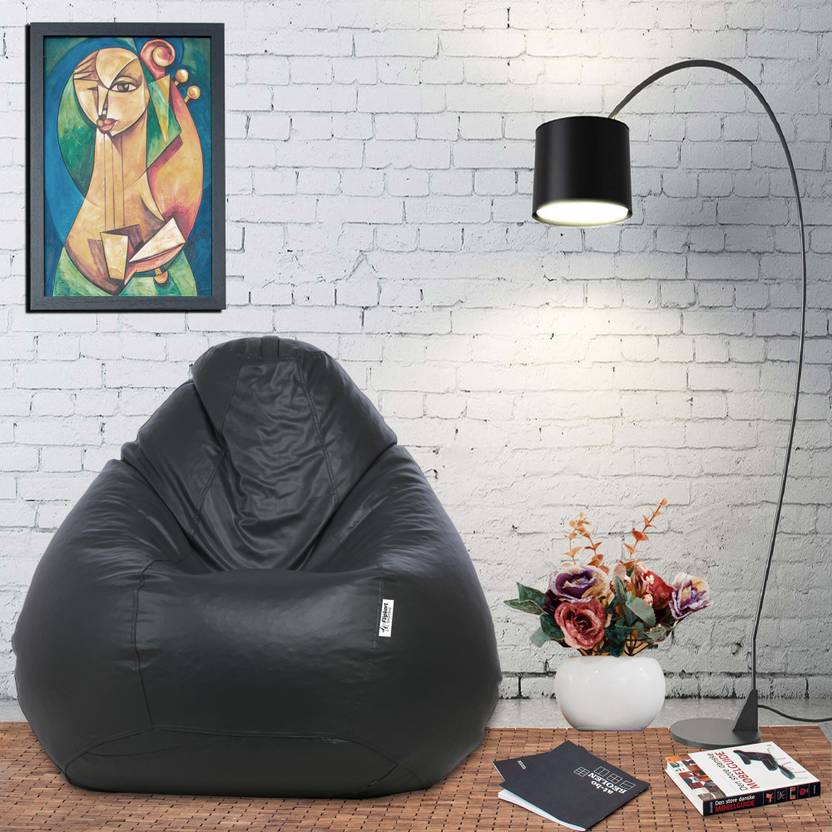 Flipkart Smart Xl Classic Tear Drop Shaped Bean Bag Flipkart Smart Xl Classic Tear Drop Shaped Bean Bag With Filling