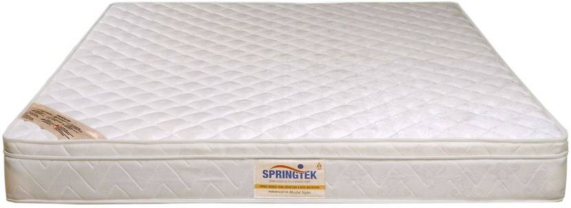 Springtek Euro Top Bonnel 8 inch Queen Bonnell Spring Mattress