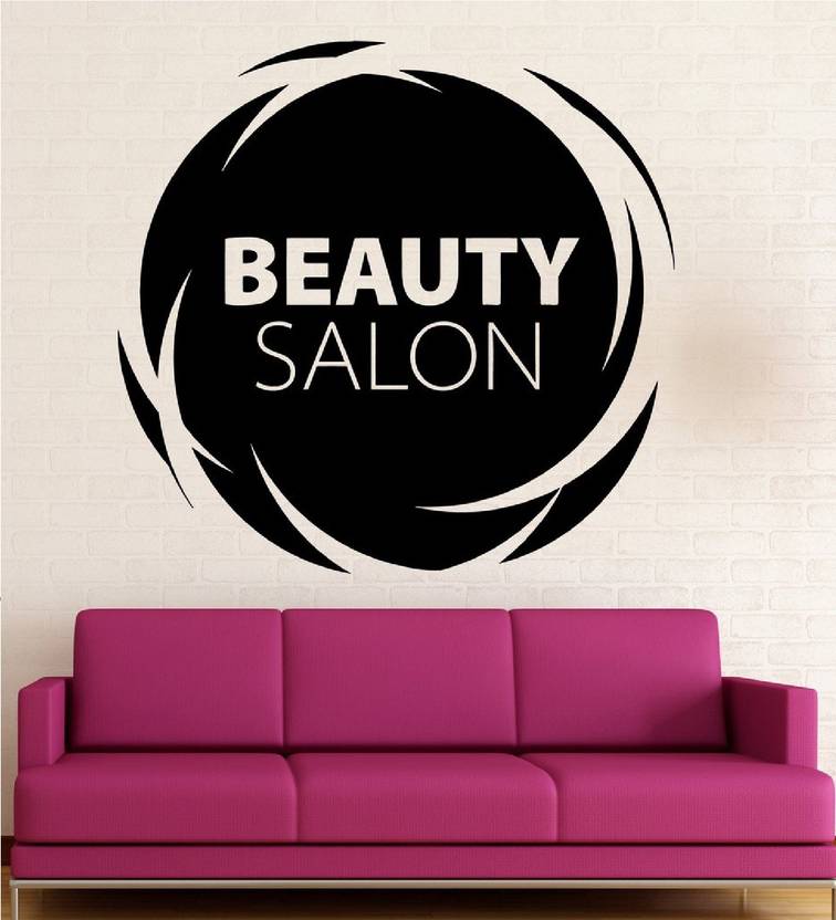 Marvellous Large Beauty Salon Vinyl Wall Sticker Salon Wall