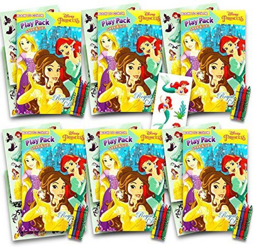 Spiderman Disney Princess Ultimate Party Favors Packs 6 Sets