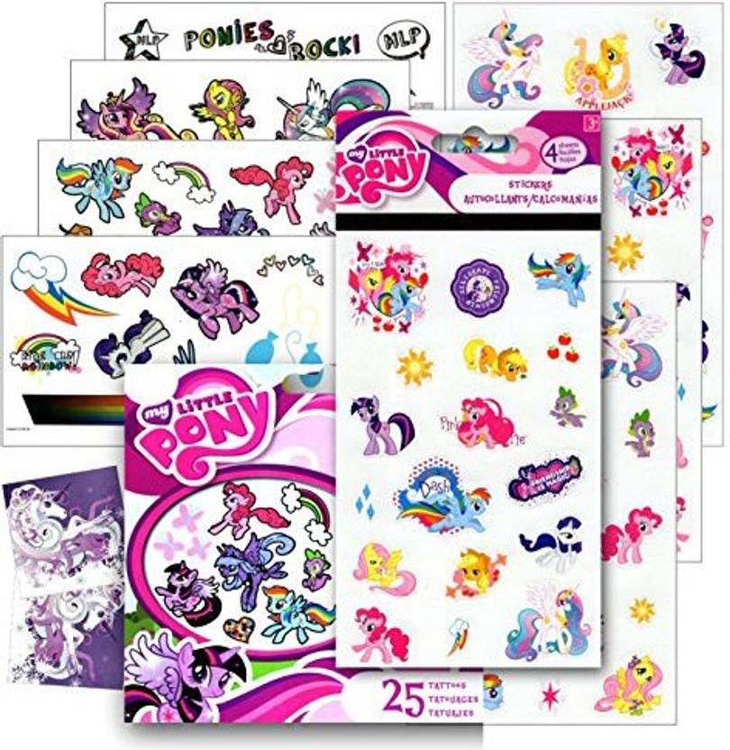 My Little Pony Stickers And Tattoos Twilight Sparkle