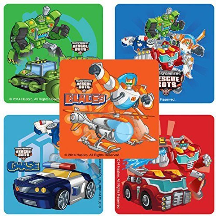 Smilemakers Transformers Rescue Bots Stickers Birthday And Theme