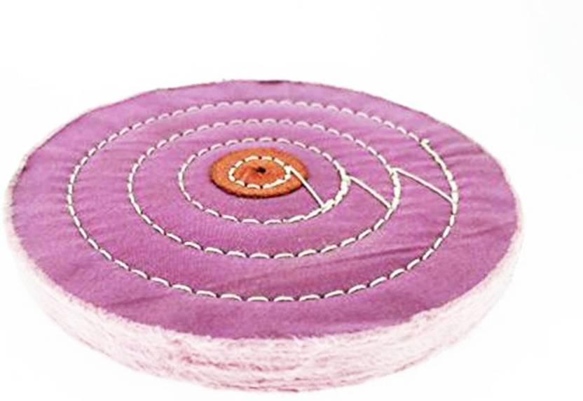 Oscar Pink Soft Cotton Polishing Buffing Wheel Bench Grinder With