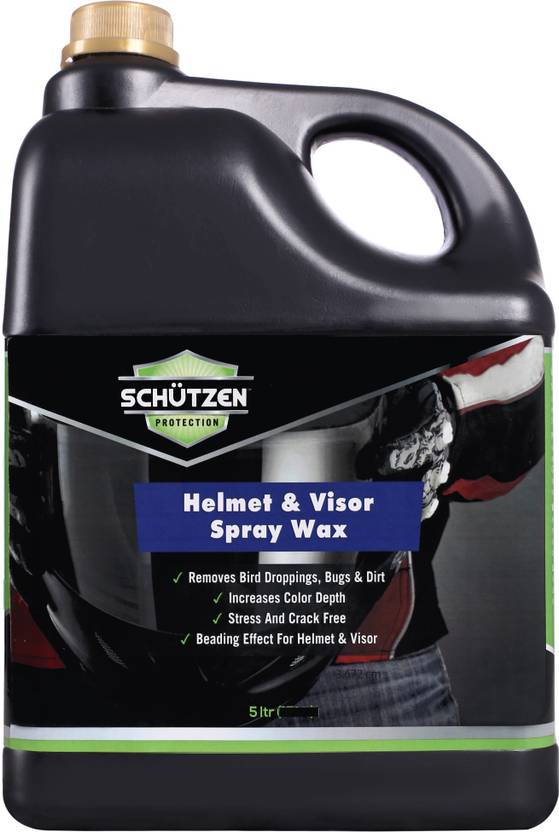 Schutzen Helmet And Visor Spray Wax Car Washing Liquid Price In