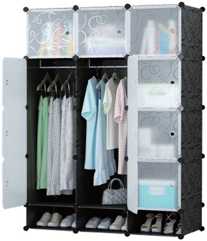 Continental Multi Use Clothes Organizer Bookcase Storage Cabinet