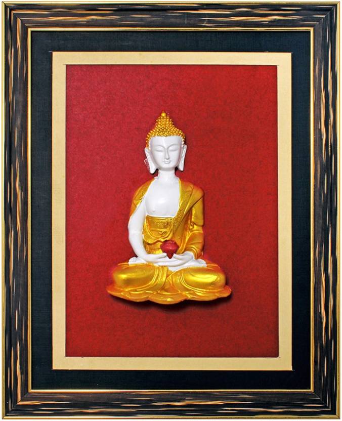 Art N Hub Lord Buddha Meditating Resting Gautam Buddh