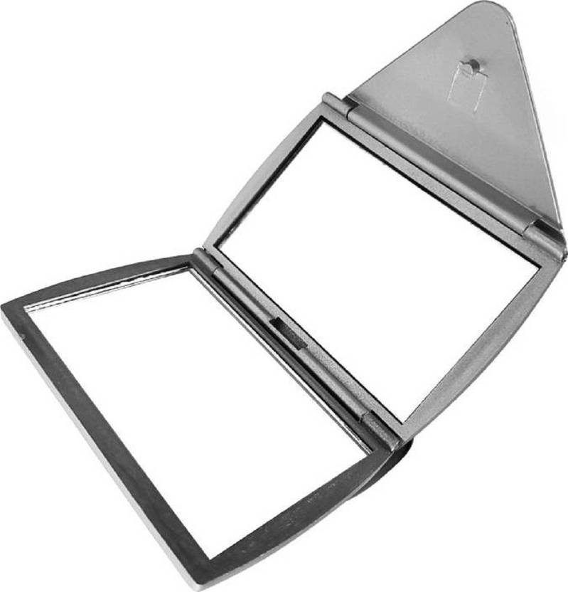 Majik Make Up For Travel 2 Way Magnifying And Regular Pocket Purse Mirror Grooming With Magnetic Lock Women Hand