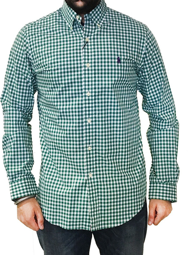 checkered ralph lauren shirt