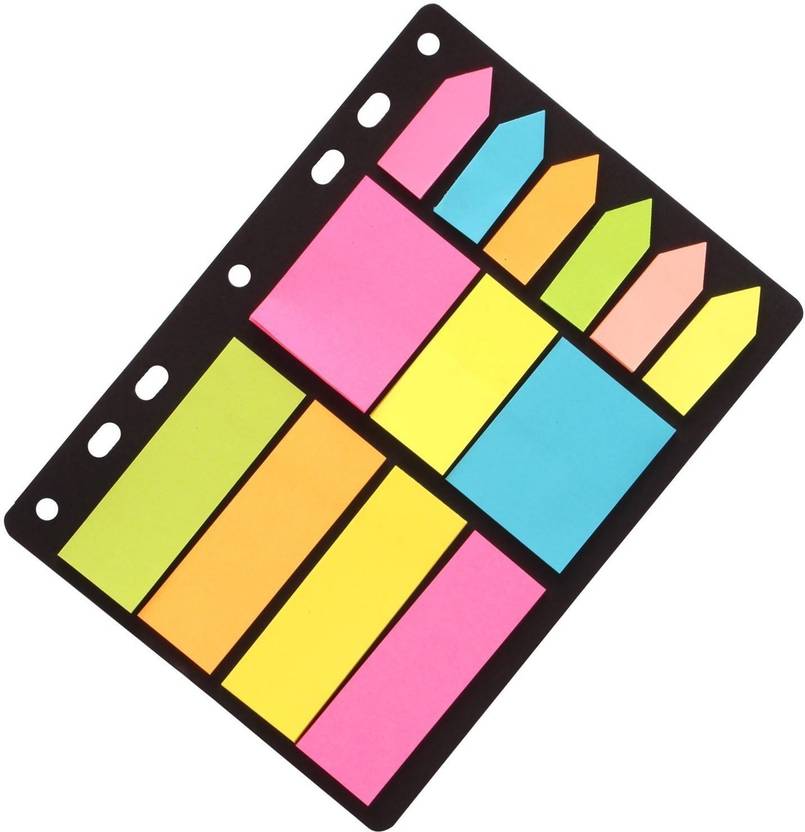 Flipkart.com | Pigloo Sticky Notes & Page Markers Binder 175 Sheets