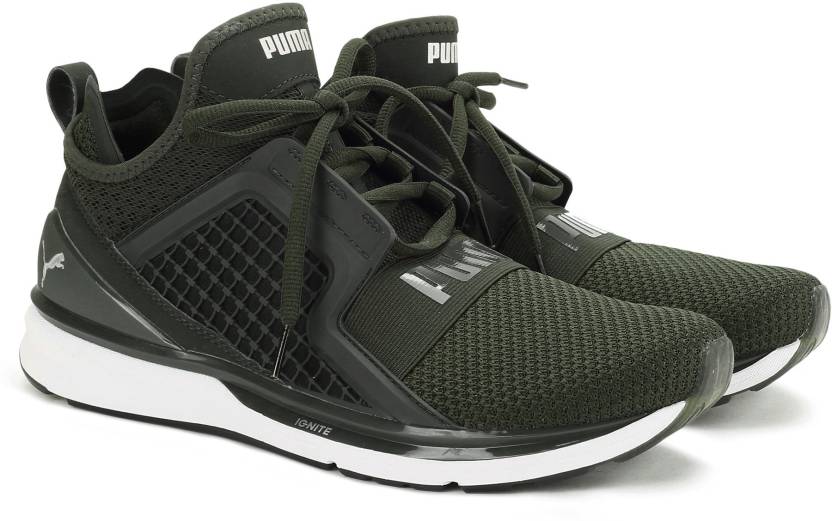 Frágil Hacer la cama Serena PUMA IGNITE Limitless Weave Running Shoes For Men - Buy Forest Night-Forest  Night Color PUMA IGNITE Limitless Weave Running Shoes For Men Online at  Best Price - Shop Online for Footwears in